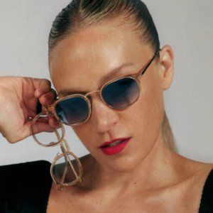 NEW SOLD OUT RARE Chloe Sevigny | Warby Parker Tate sunglasses in nutmeg